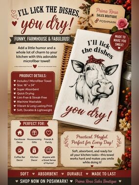 Customized microfiber kitchen towel